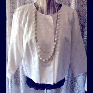 SPENCE White jacket  size L